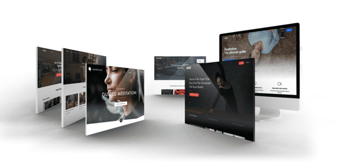Screenshot of Uscreen Web site options