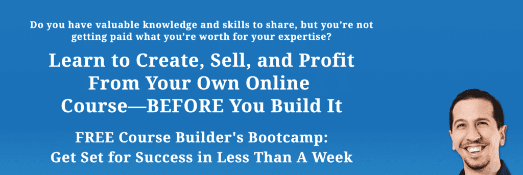 promo image for Mirasee's Course Builders Bootcamp