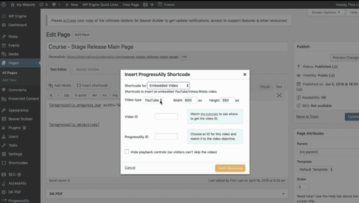 AccessAlly Review: Publish Videos