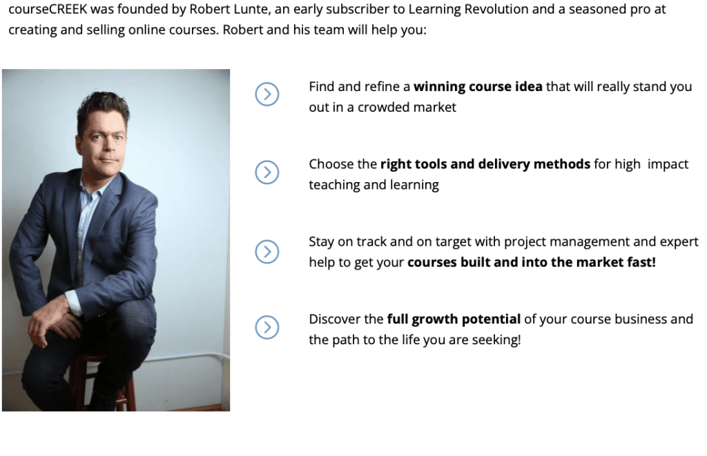 image for courseCREEK/Learning Revolution partnership