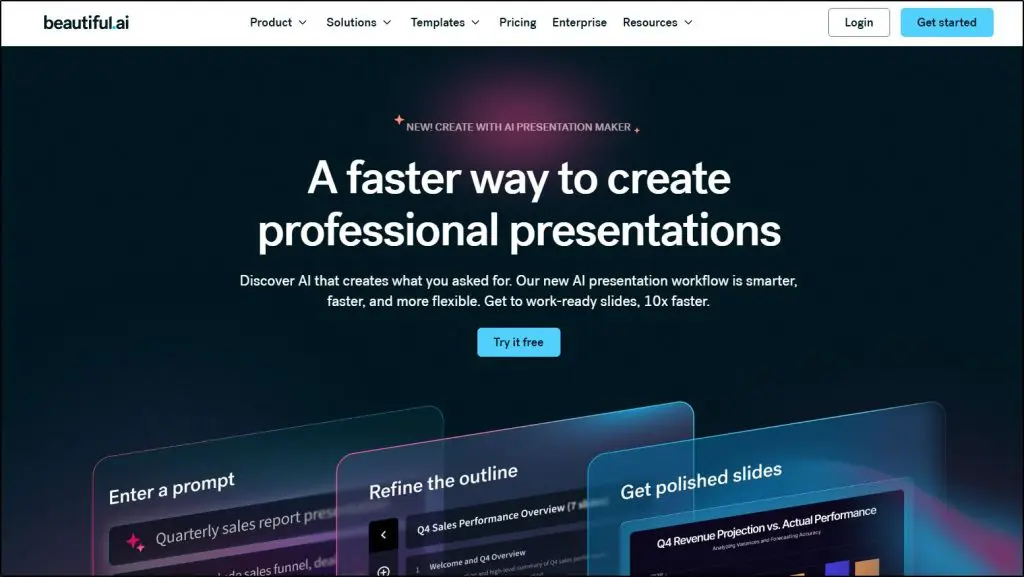 beautiful ai presentation tool