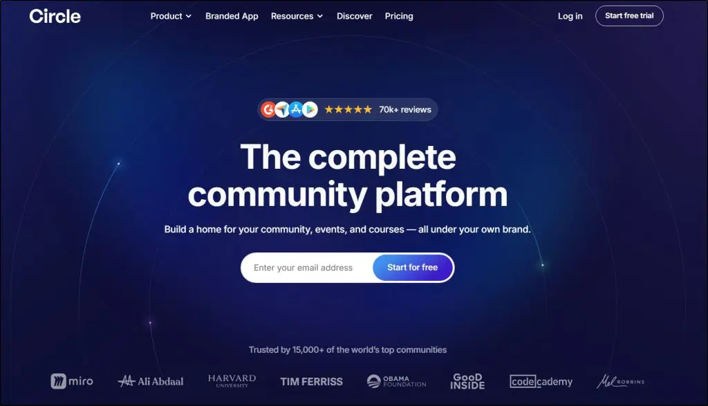 circle community platform 2025