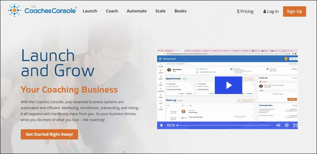 coaches console review: best online coaching platform