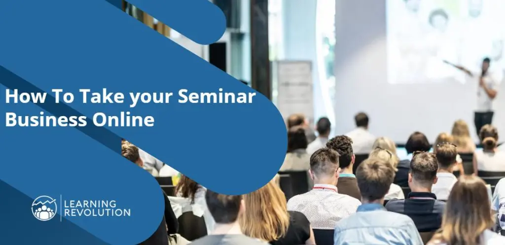 how to take seminar business online