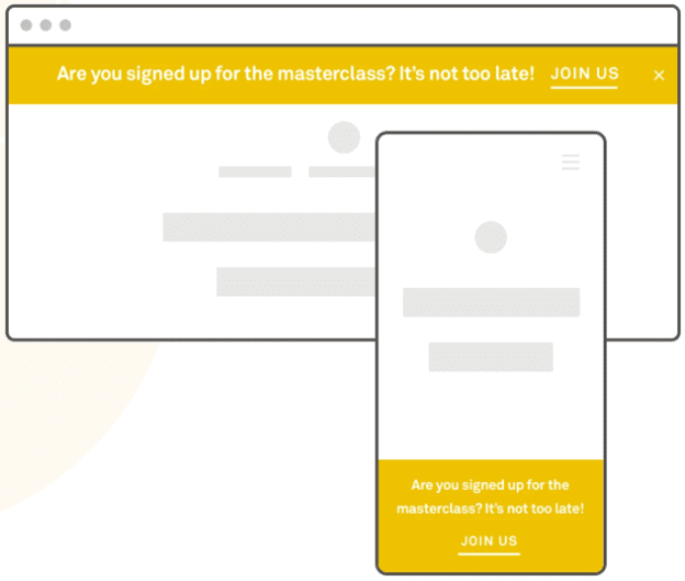 LeadPages alert option