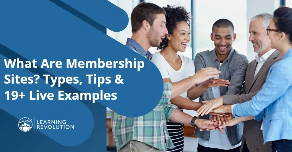 membership site - examples