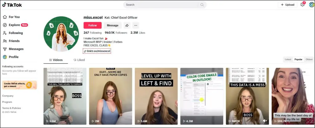 how to go viral on tiktok - missexcel viral example