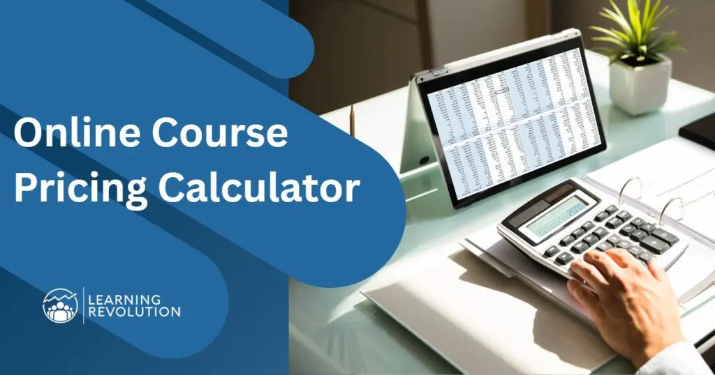 online course pricing calculator