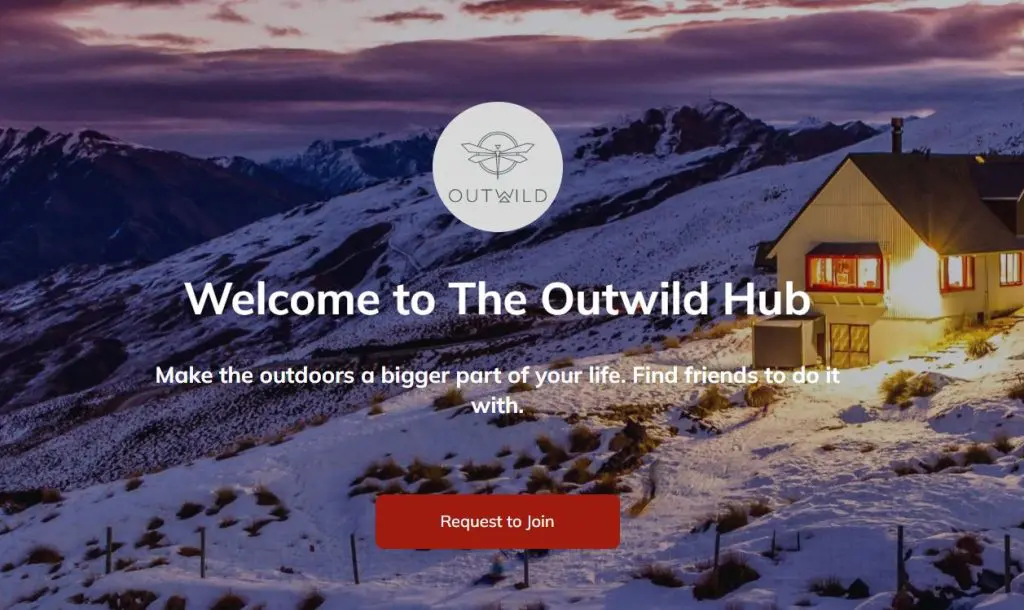 mightynetworks example - outwild hub
