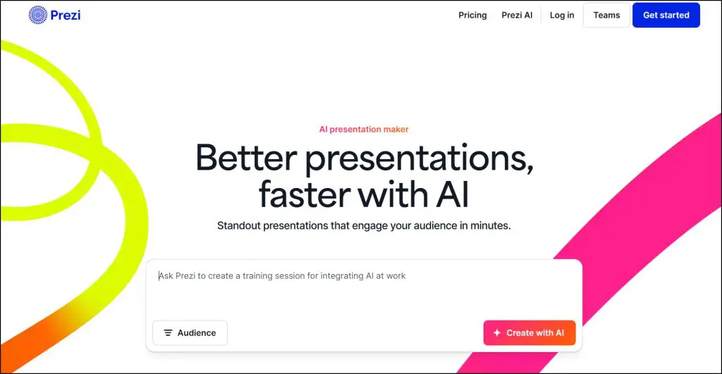 prezi ai presentations