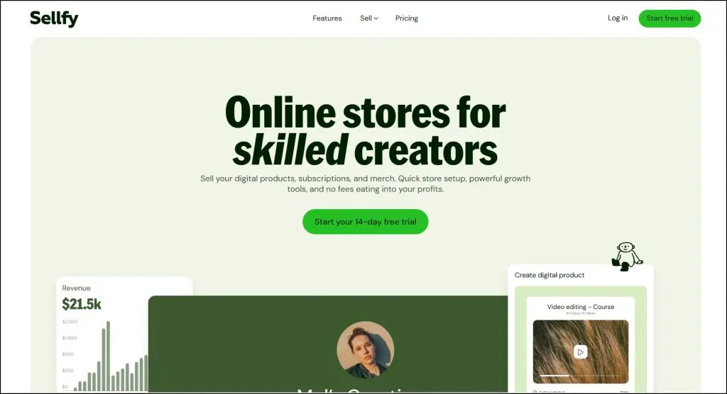 sellfy digital downloads