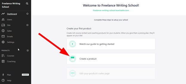 Teachable course creation features