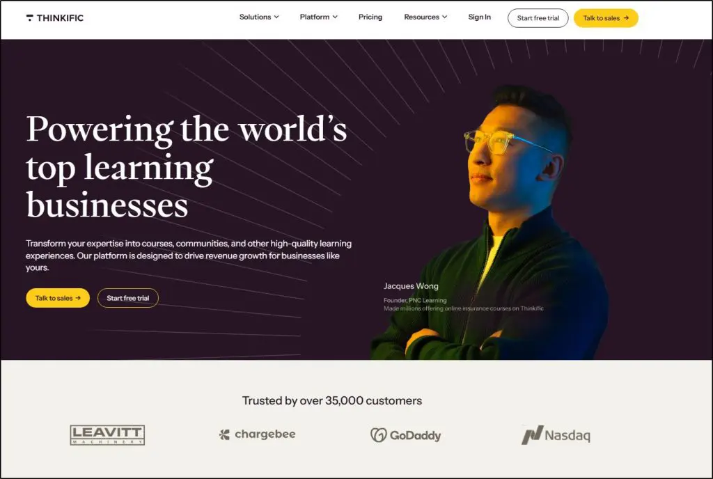 thinkific review 2025