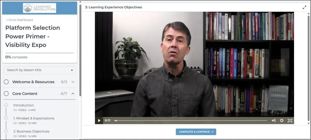 thinkific-jeff cobb-lerning revolution course