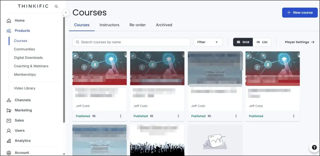 thikific learning revolution courses