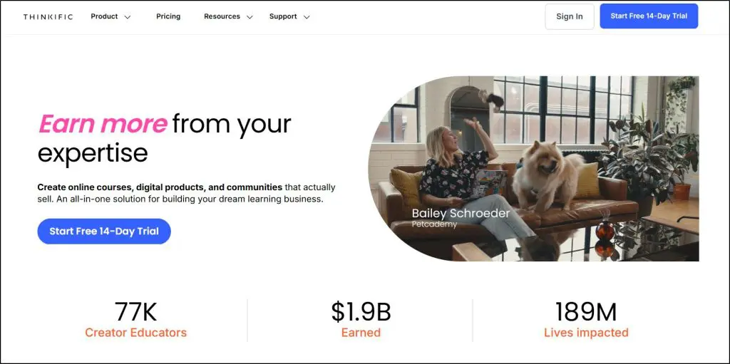 Thinkific - The Best Online Course Platform 2025