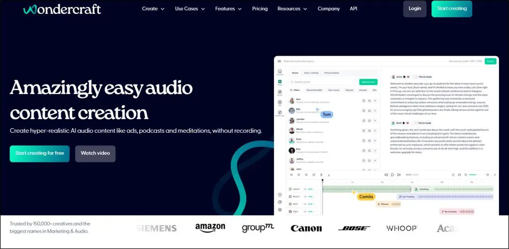 wondercraft youtube content ai