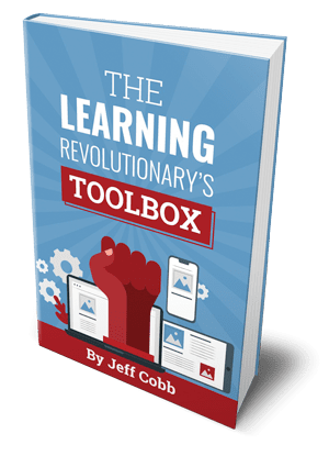 3D book cover image - The Learning Revolutionary's Toolbox