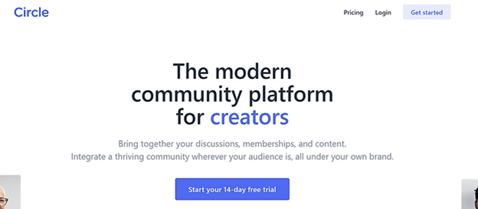 Best Community Platform home page
