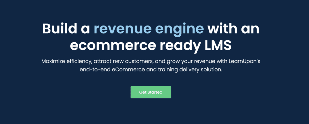 LearnUpon ecommerce ready LMS for small to medium business