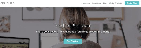 Skillshare - one of the best-known Udemy alternatives