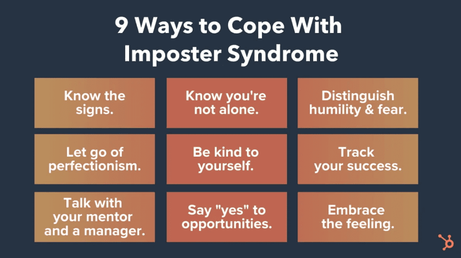 9 ways to cope with imposter syndrome