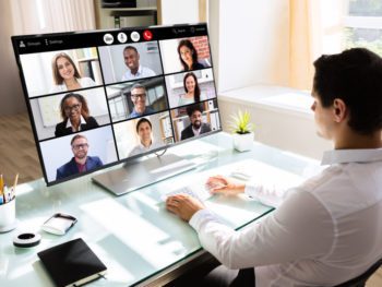 Video Conferencing Business Chat