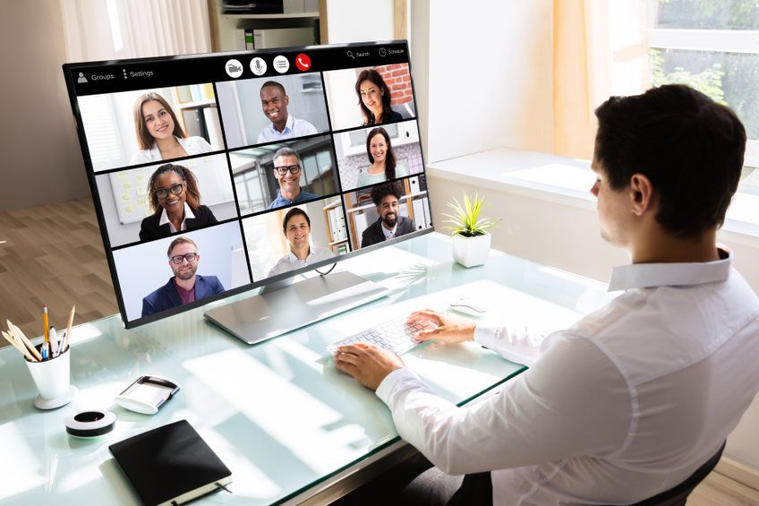 Video Conferencing Business Chat