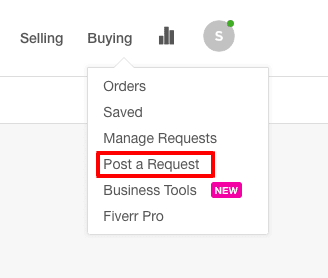 Option to post request to public
