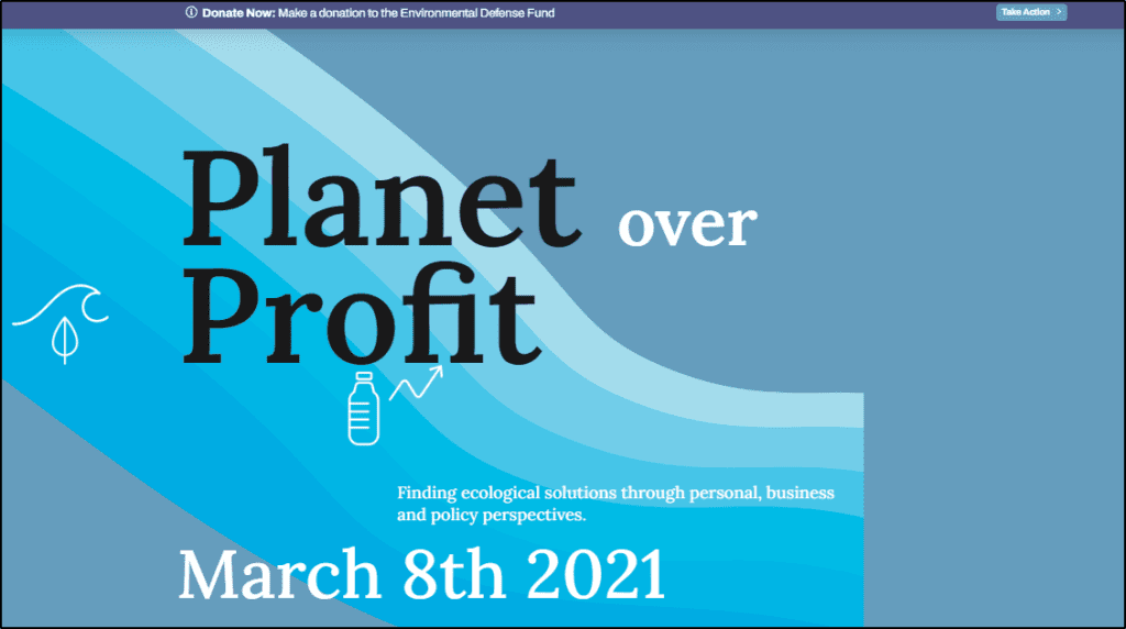 Planet Over Profit Summit