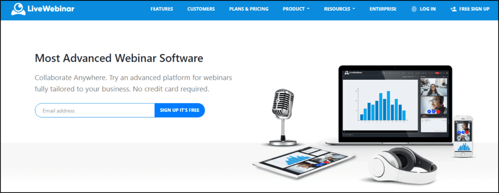 LiveWebinar home page: Most Advanced Webinar Software
Collaborate Anywhere. Try an advanced platform for webinars fully tailored to your business. No credit card required.