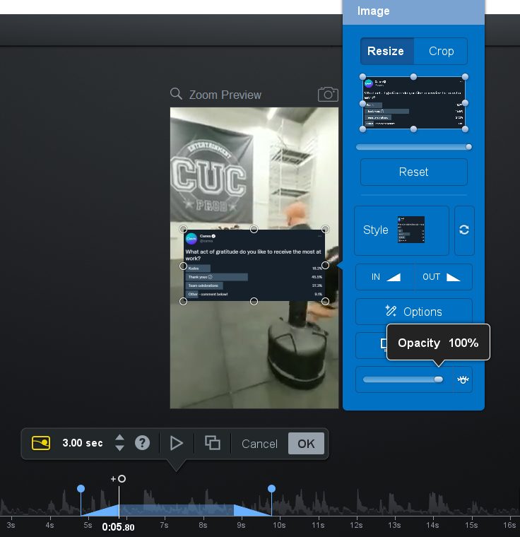 Screencast-O-Matic - add overlay images and videos feature