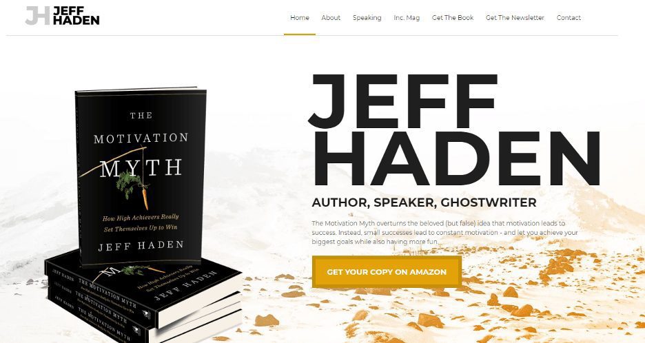 Jeff Haden website